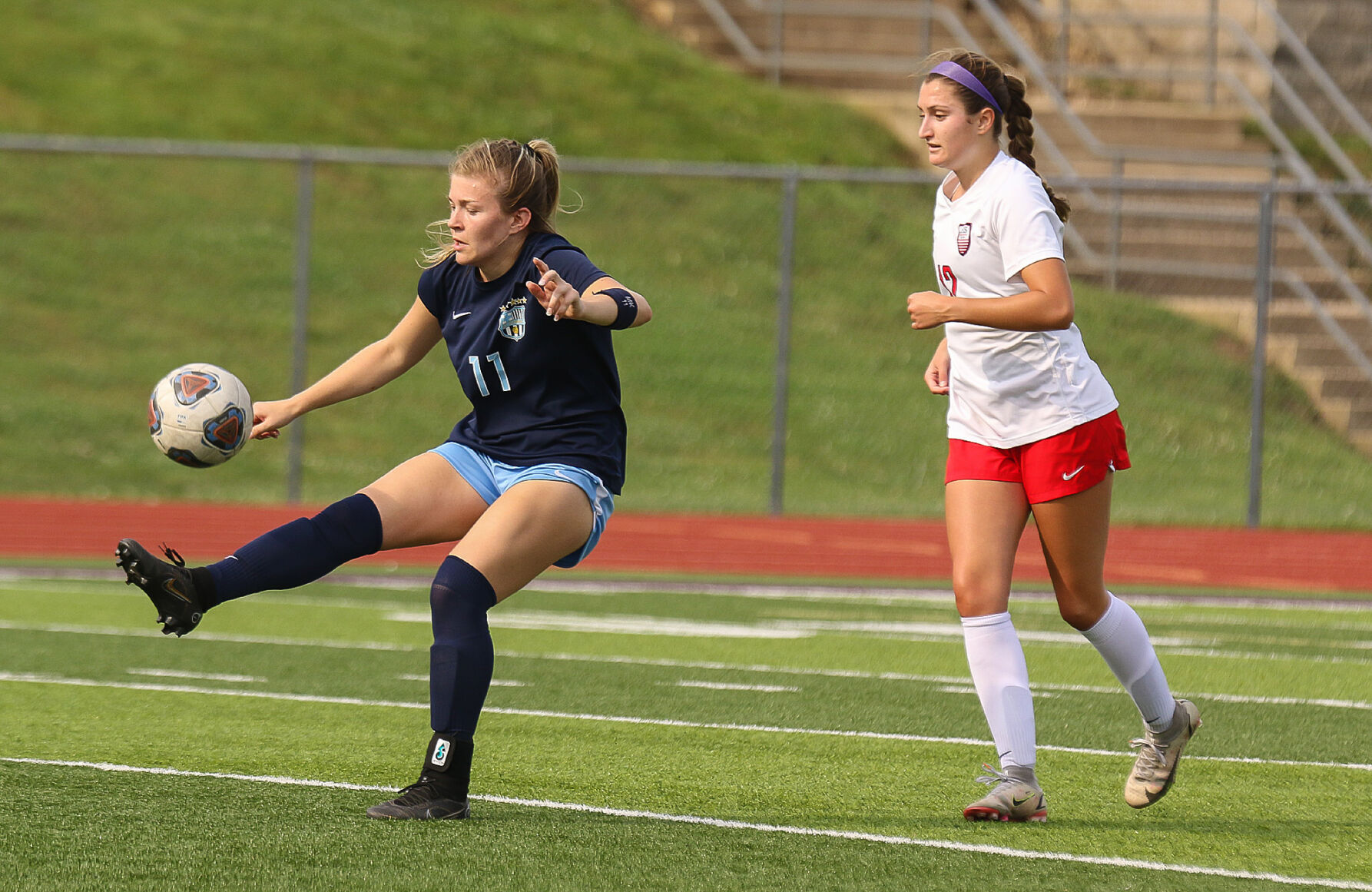 St. Dominic vs. Liberty girls soccer